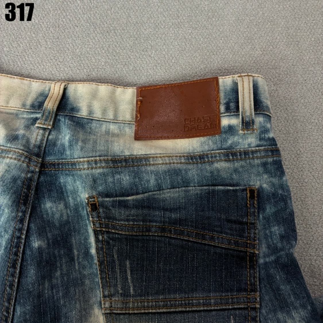 Chase dream 남성 데님 바지 상품이미지2