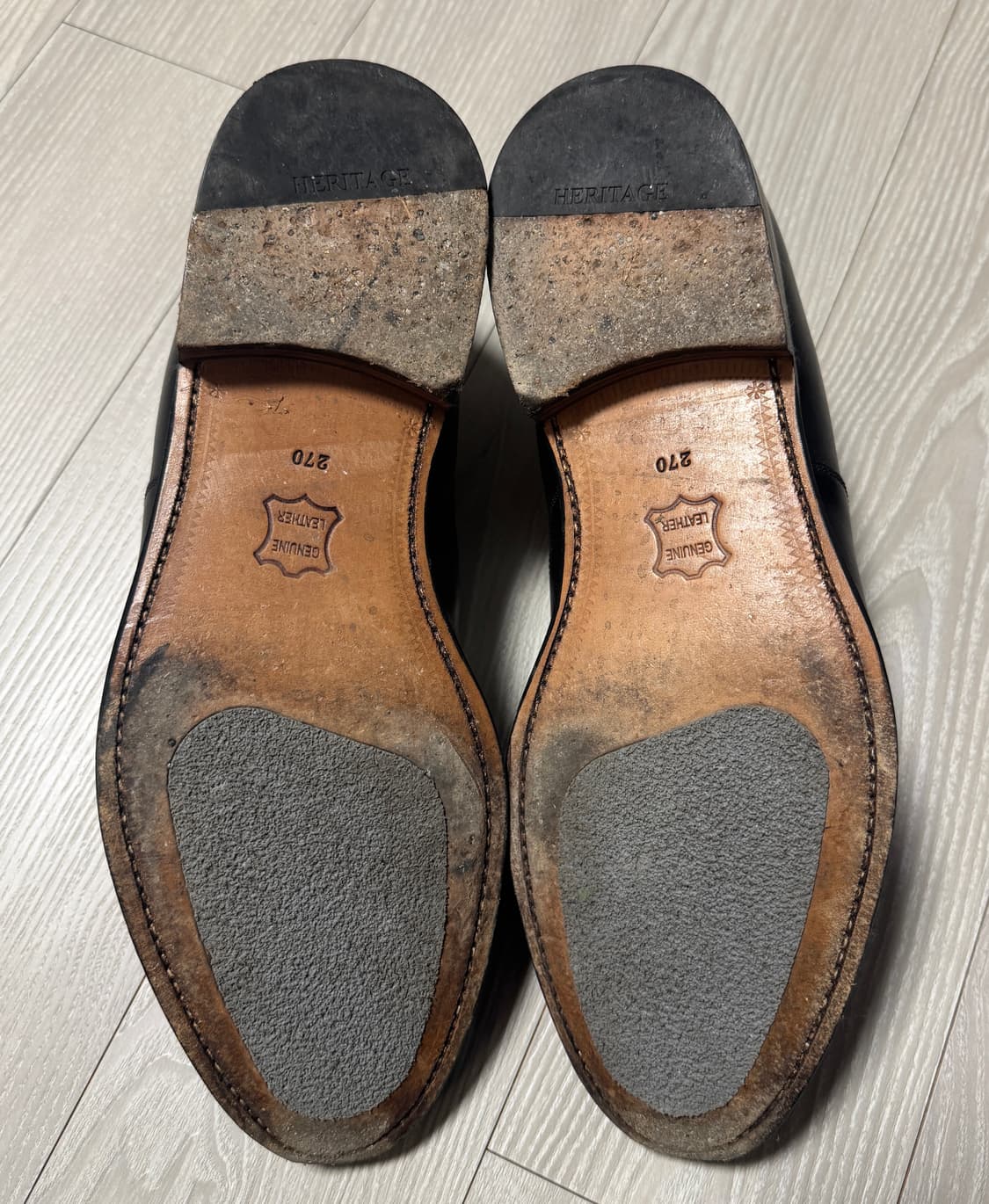 금강제화 / 헤리티지 리갈 7001 스트레이트팁 블랙/ 270  상품이미지4