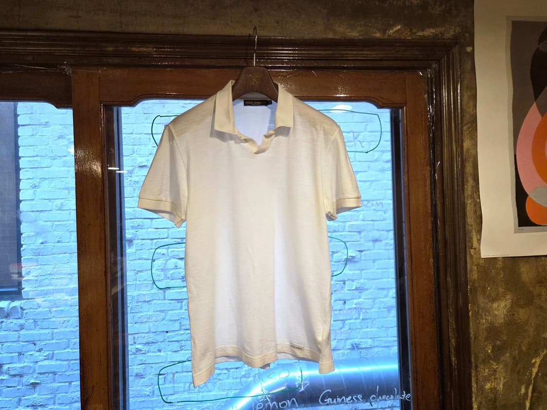 돌체앤가바나 오픈칼라넥 티셔츠  상품이미지5