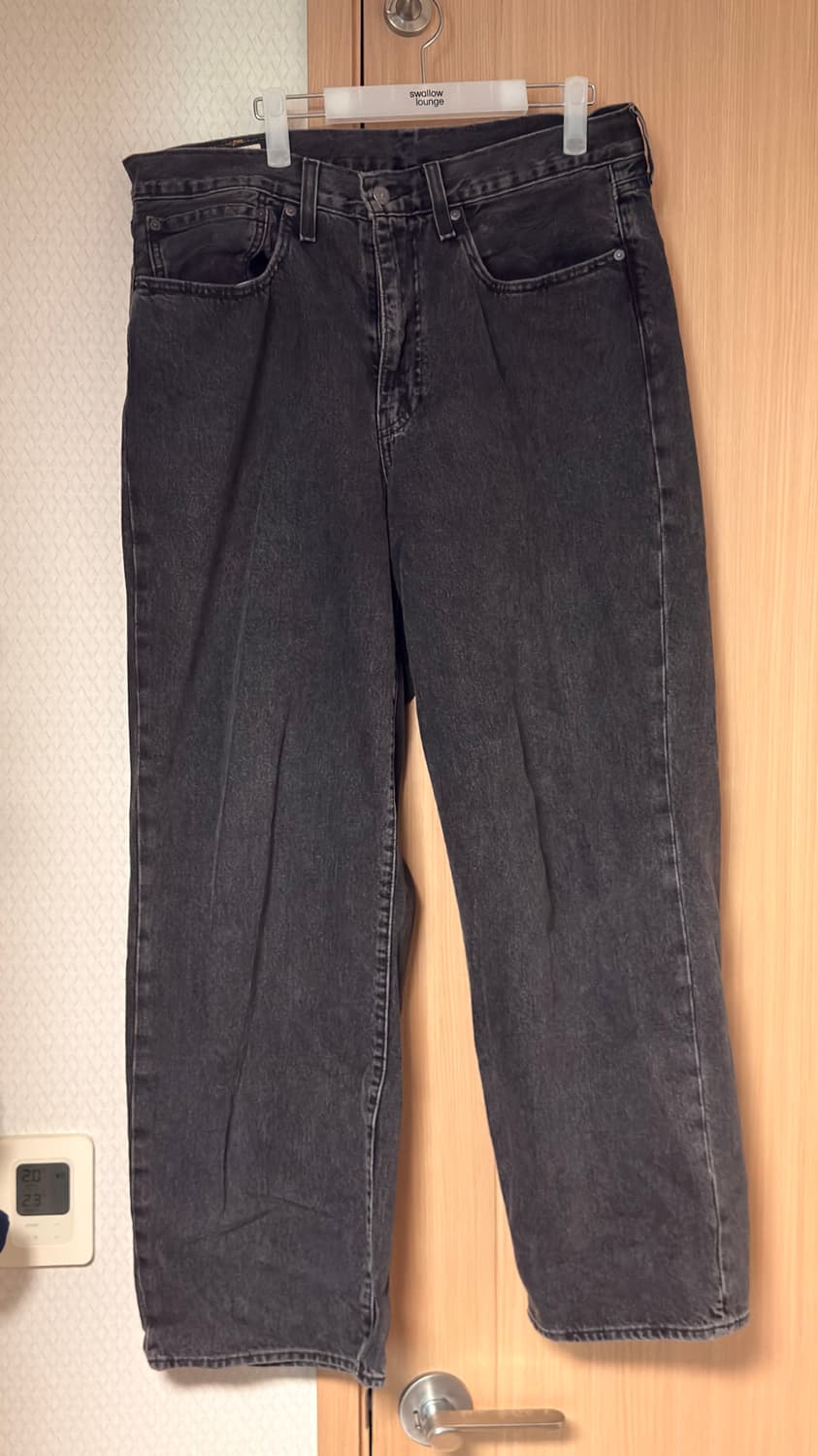 리바이스 프리미엄 578 흑청 배기 데님팬츠 W34L32 상품이미지2