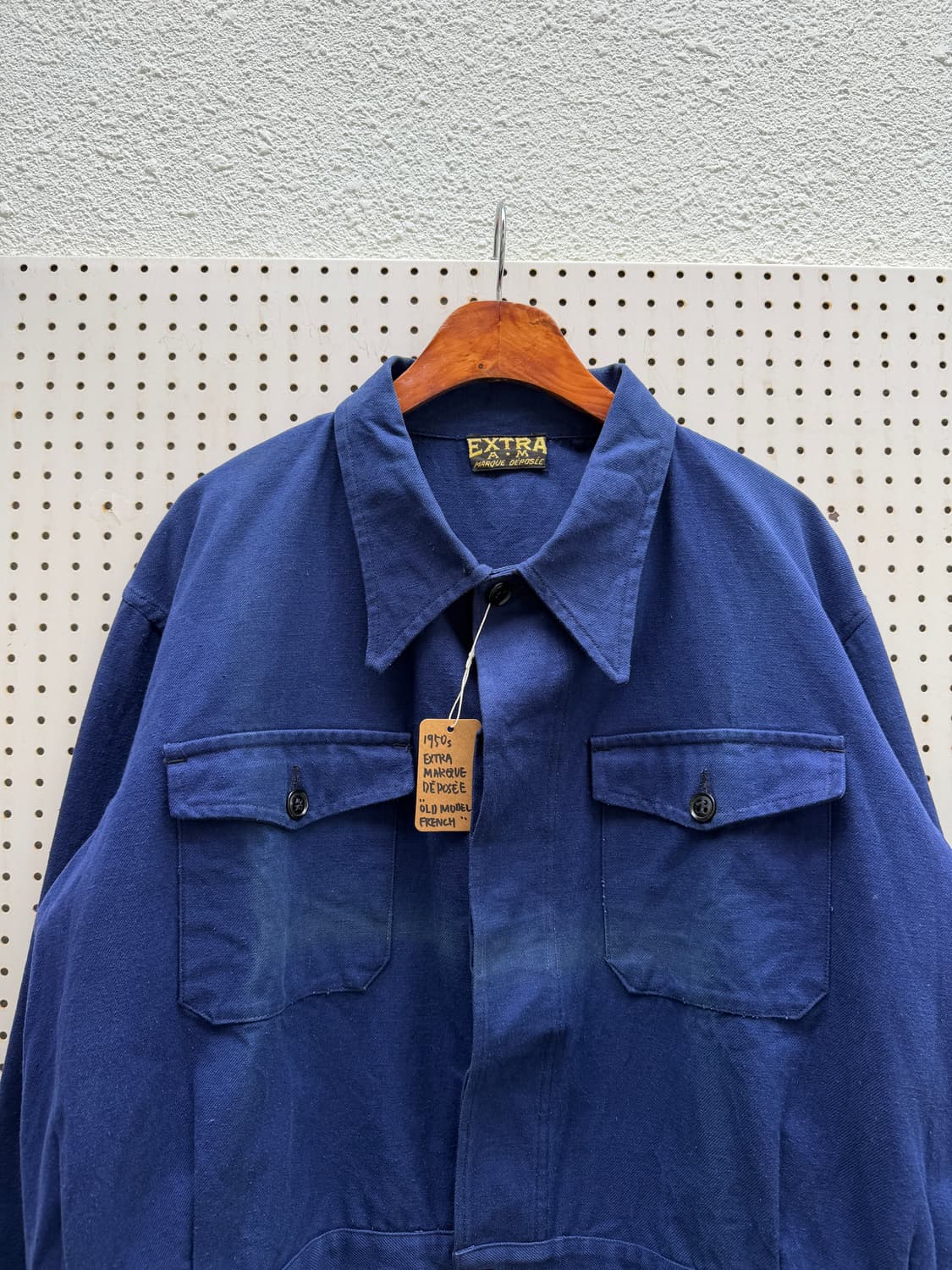 50s EXTRA MARQUE DEPOSEE 올드모델 프렌치워크자켓 상품이미지6