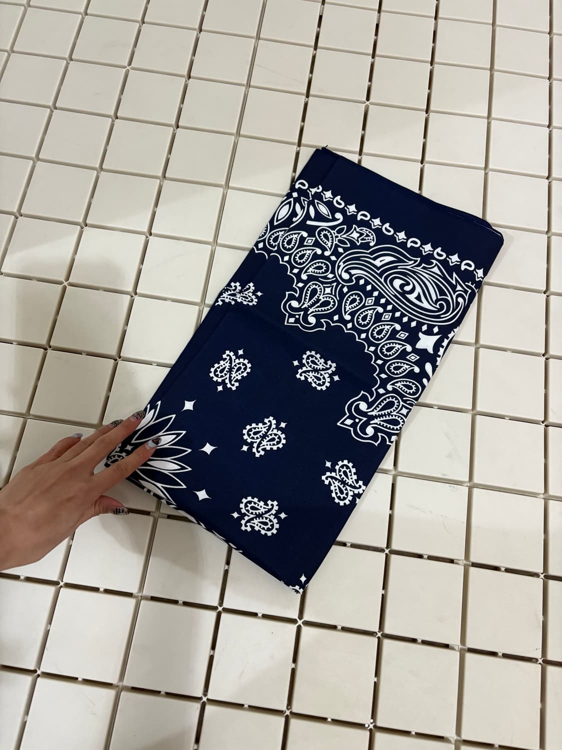 멀티 페이즐리 빅 스카프 상품이미지3