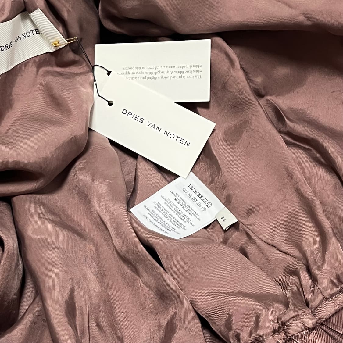 [34]드리스반노튼 25ss Cocoon 프릴 블루종 상품이미지3