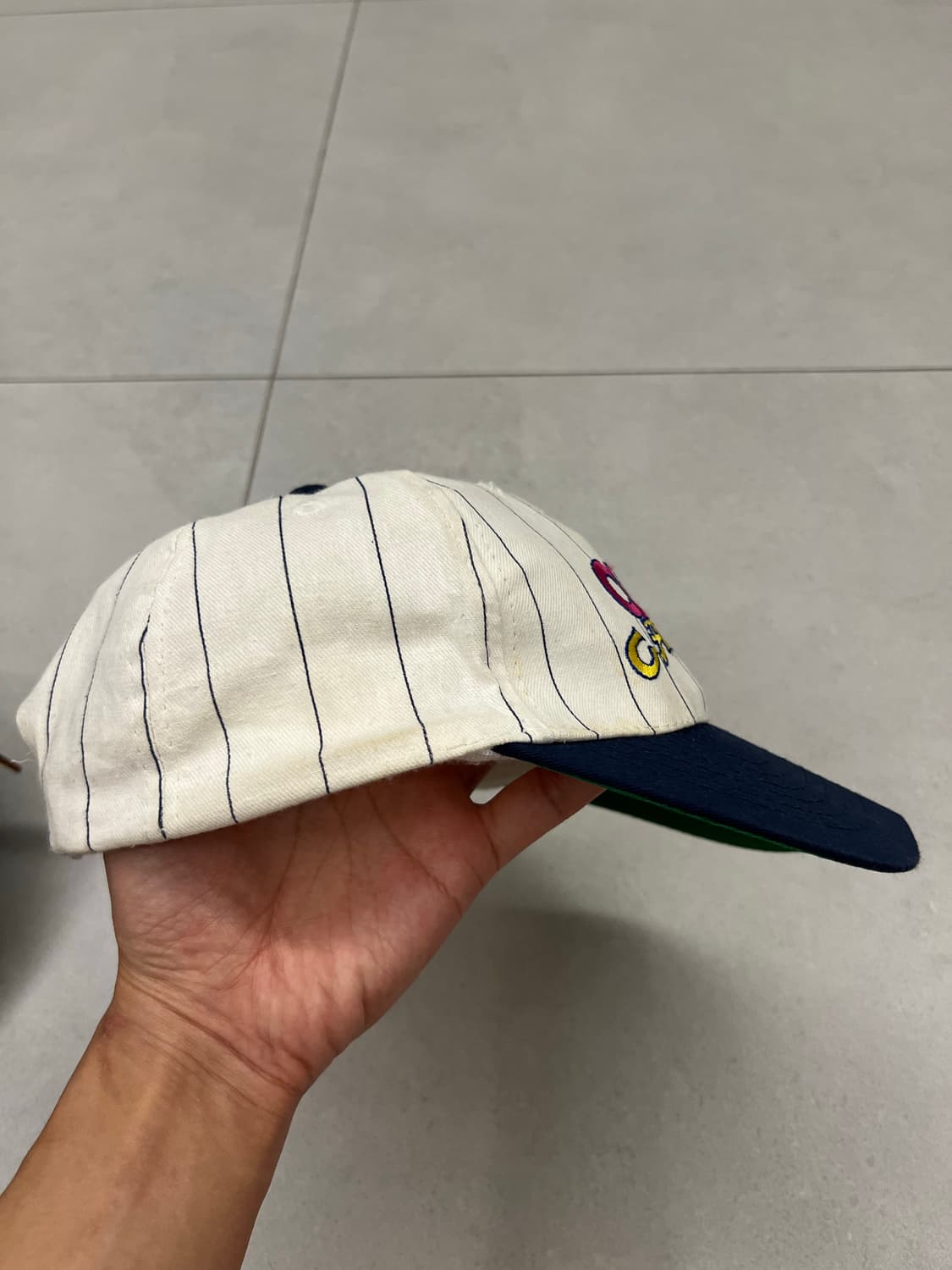 90s 빈티지 클럽 카멜볼캡 상품이미지6