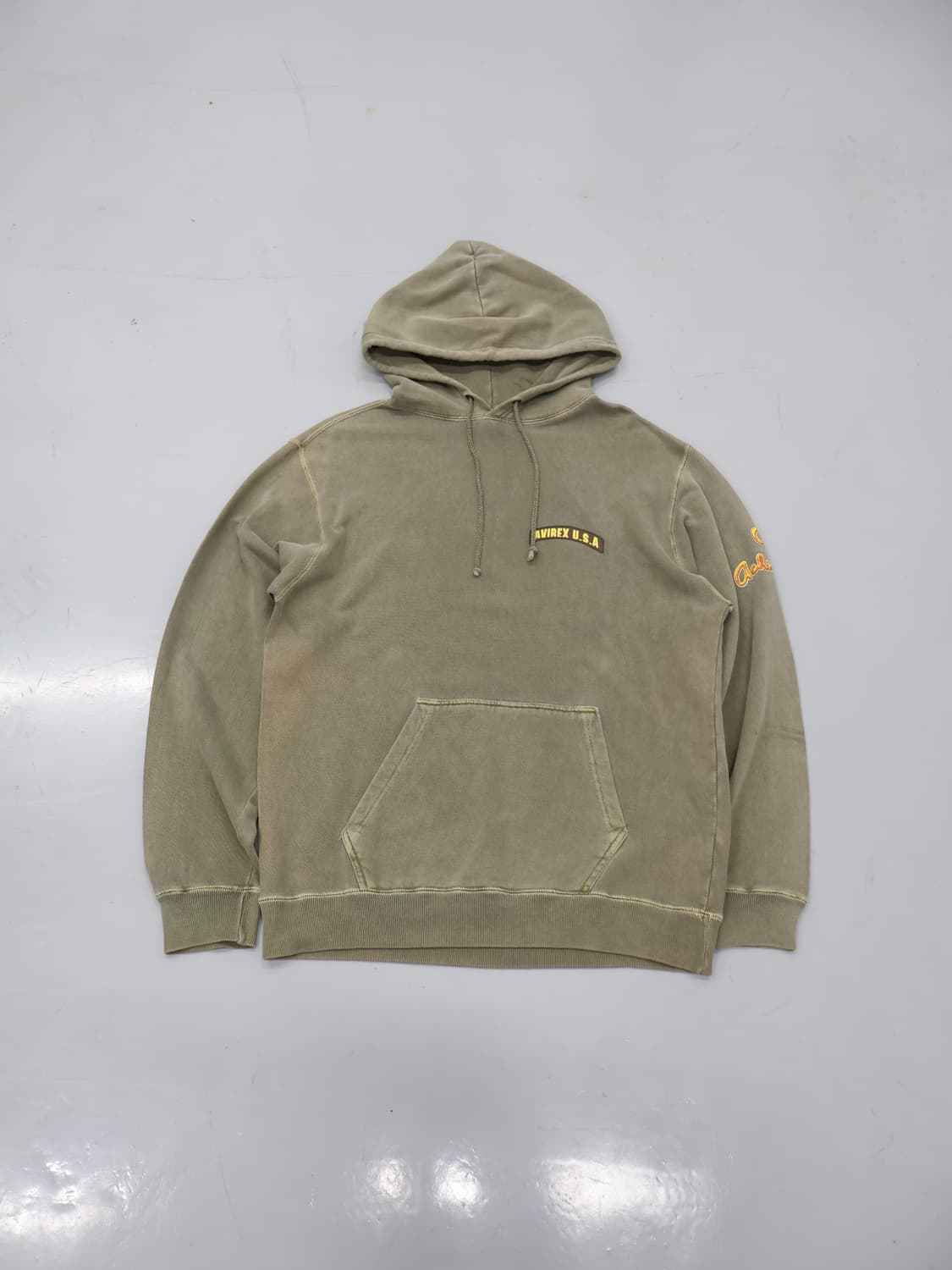 AVIREX Lady Luck Vintage Washed Hoodie 상품이미지1