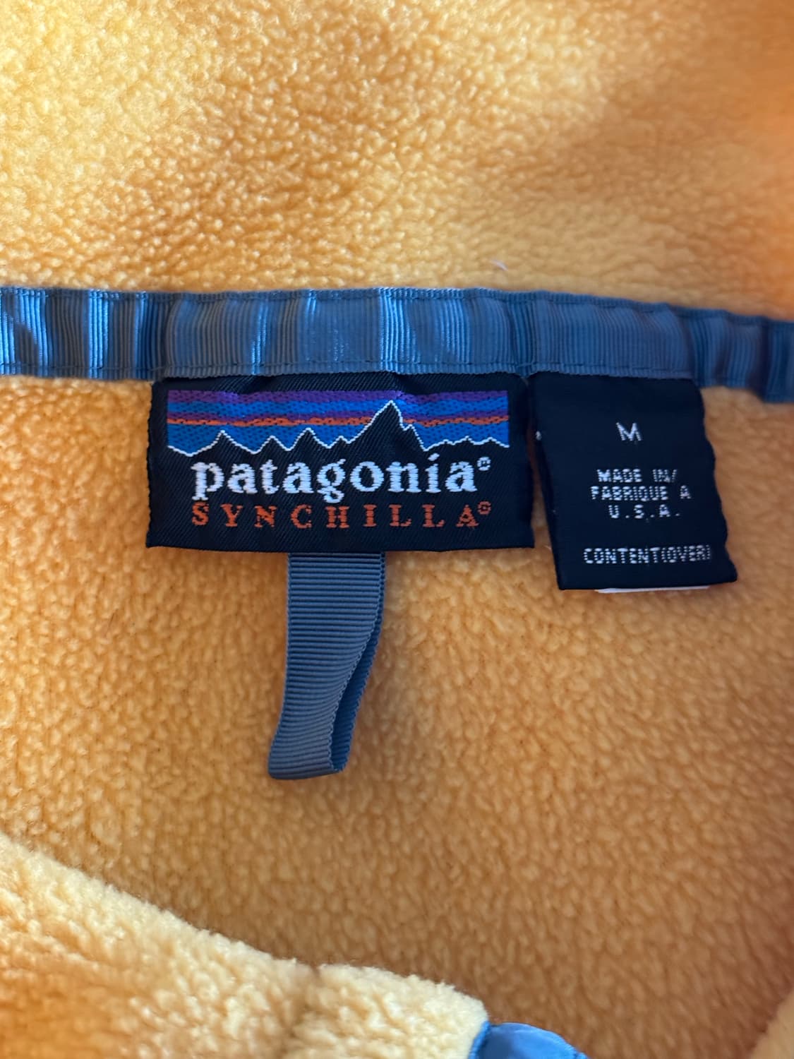 [M] 파타고니아 신칠라 MIU 옐로우 그레이 상품이미지4