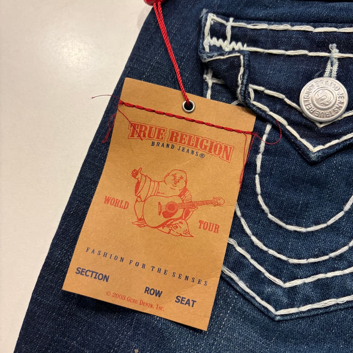 [25] 트루릴리젼 빌리 슈퍼 T 데님 팬츠 새상품 D585 상품이미지4