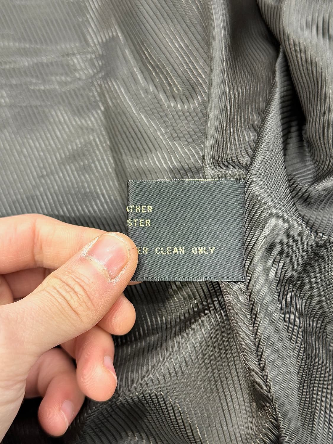 쇼트 블루 왁스 카빙 제뉴윈 레더 라이더 자켓 상품이미지10