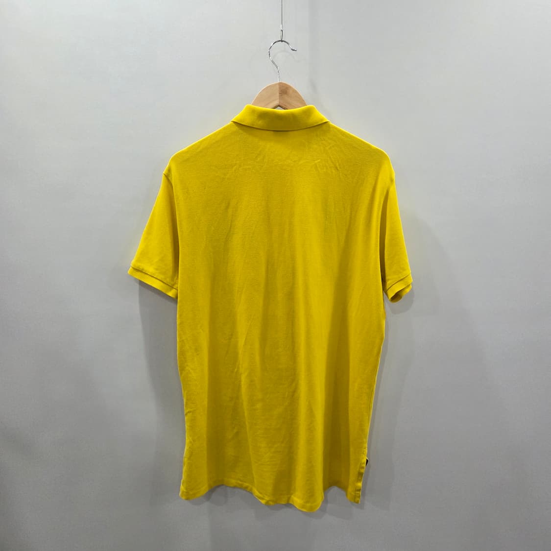 폴로랄프로렌 빅포니 피케 카라 반팔티 옐로우 L  상품이미지5