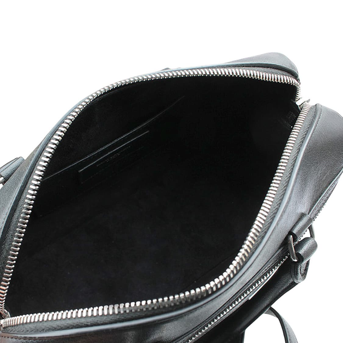 생로랑 블랙 레더 스몰 토트 겸 크로스백 상품이미지5