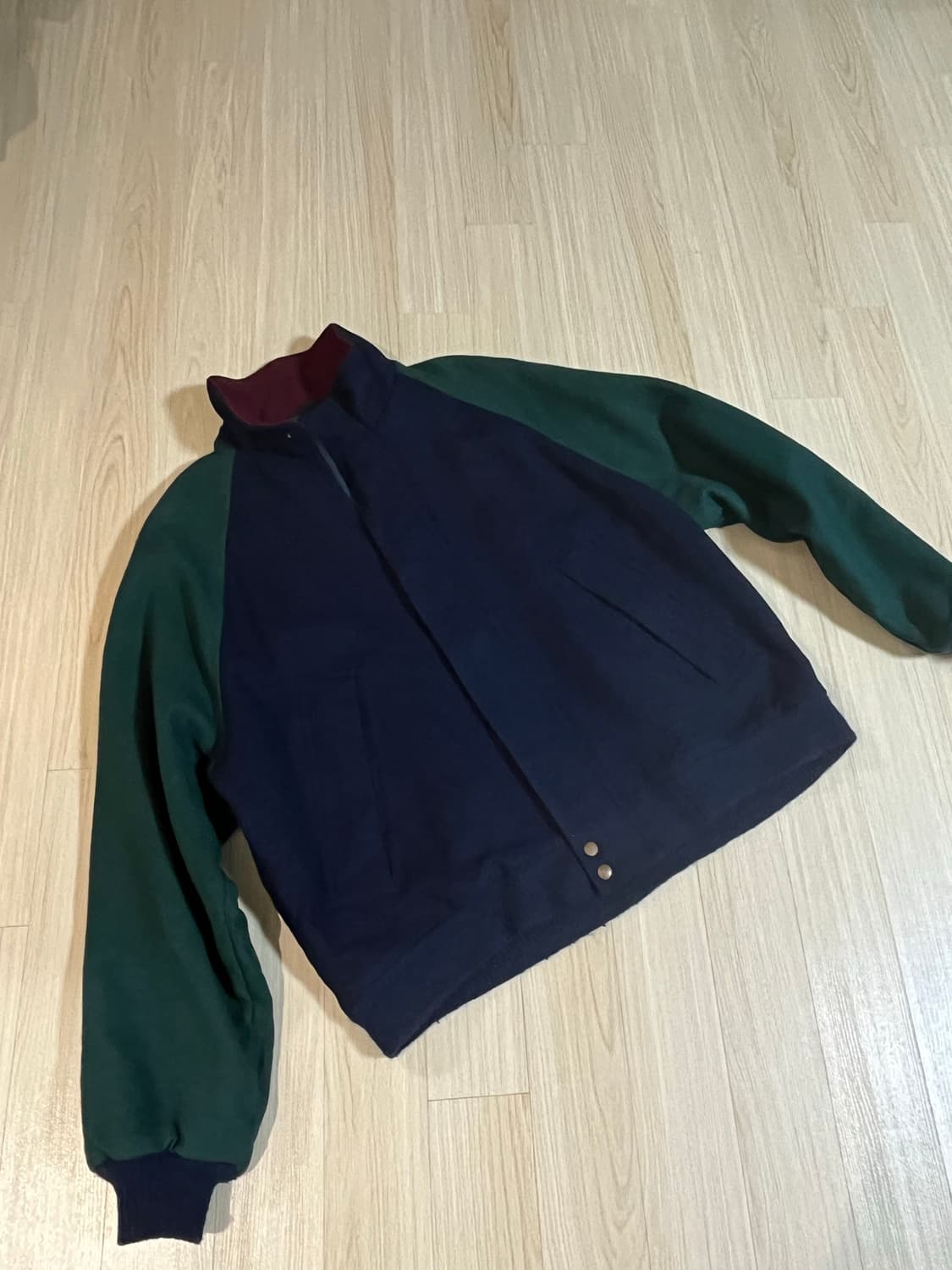 70-80년대 펜들턴 배색 울자켓(made in USA) 상품이미지3