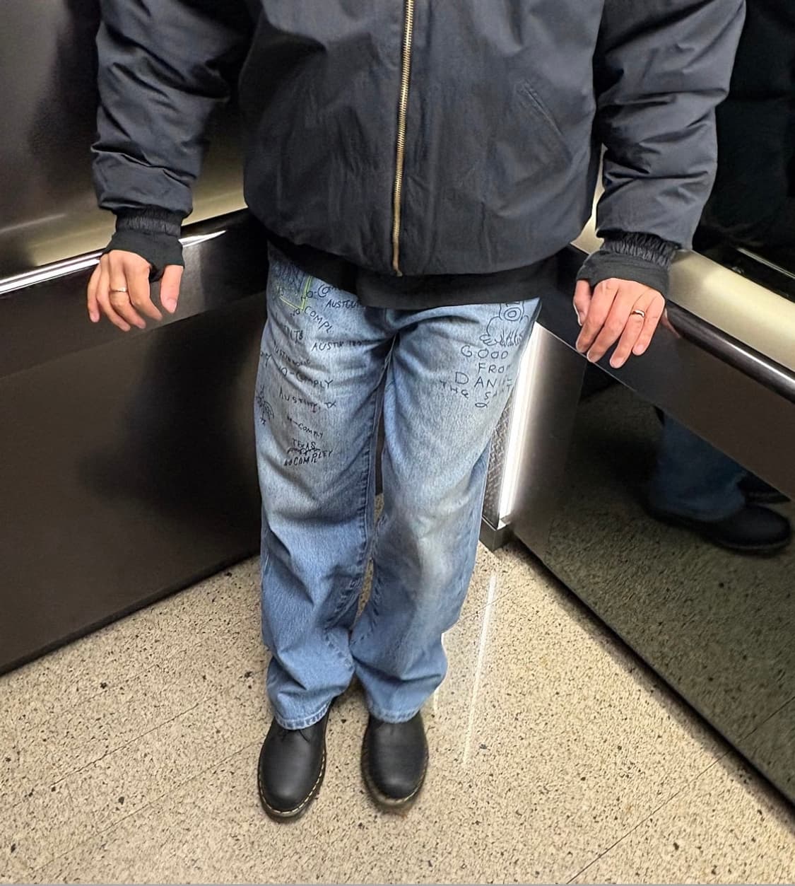 디네댓 다니엘 존스턴 데님팬츠 상품이미지1