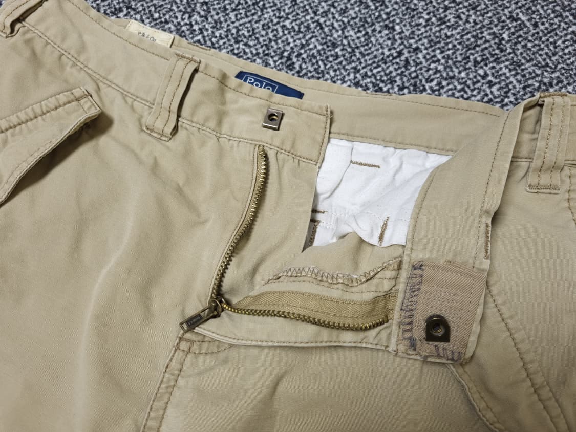 [무료배송][160]폴로 키즈 카고 포켓 코튼 반바지 상품이미지5