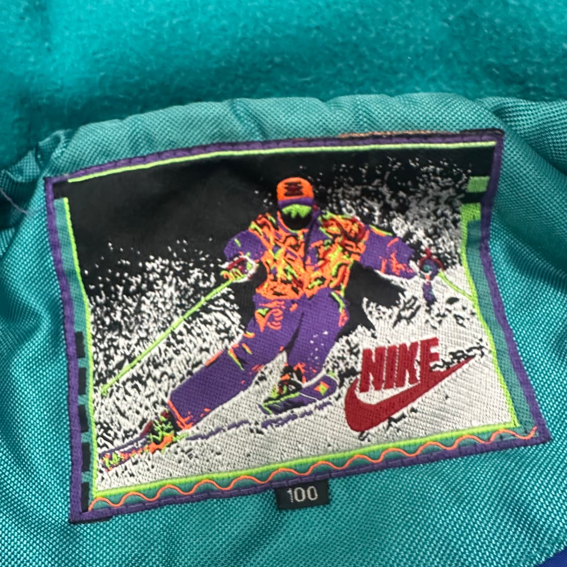 NIKE 나이키 올드스쿨 스키복 점퍼 자켓 100(L) 상품이미지9