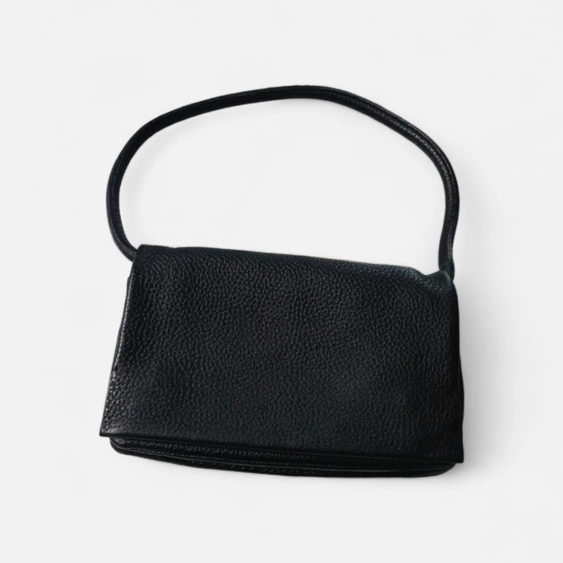 어트 폴디드백 블랙 autt folded bag 낫띵리튼 파사드패턴 가방 상품이미지5