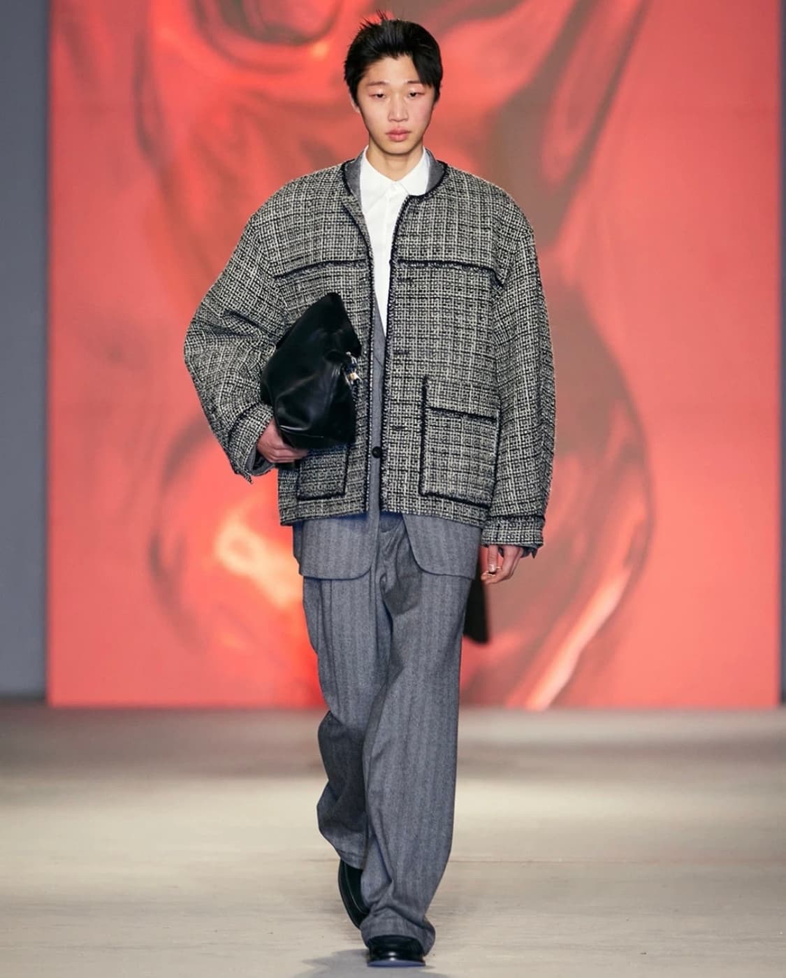 24FW 우영미 멀티 트위드 자켓 50 (택,옷걸이 풀셋⭕️) 상품이미지1