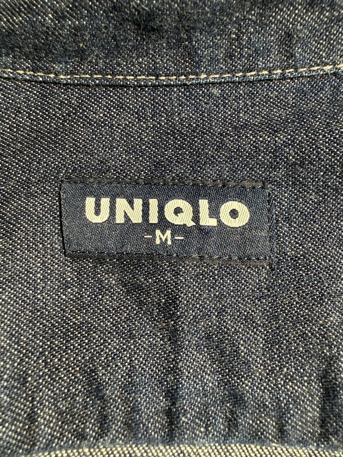 Old UNIQLO Denim Shirt 상품이미지5