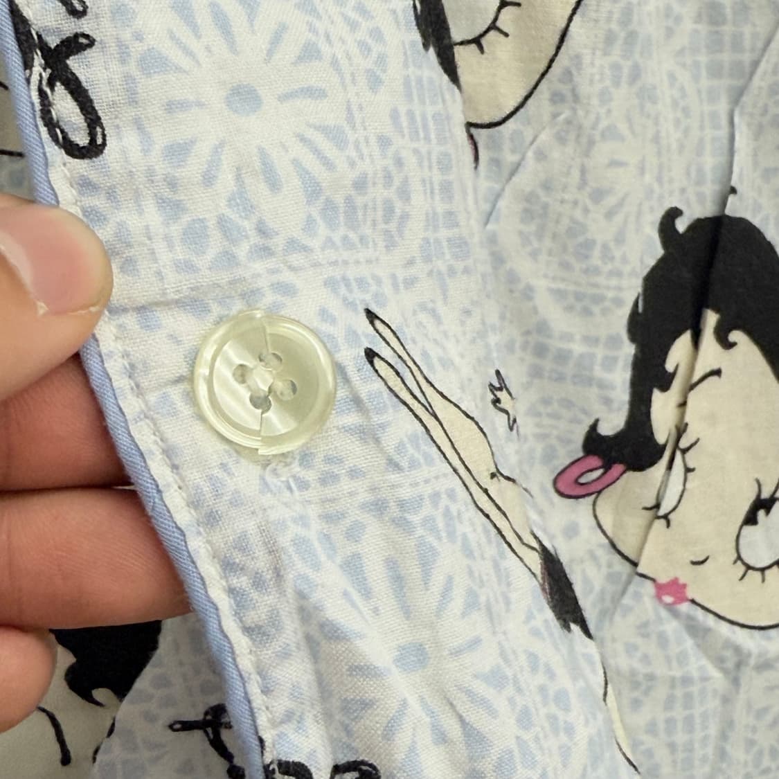 베티붑 betty boop japan 파자마 프린팅 셔츠 상품이미지4