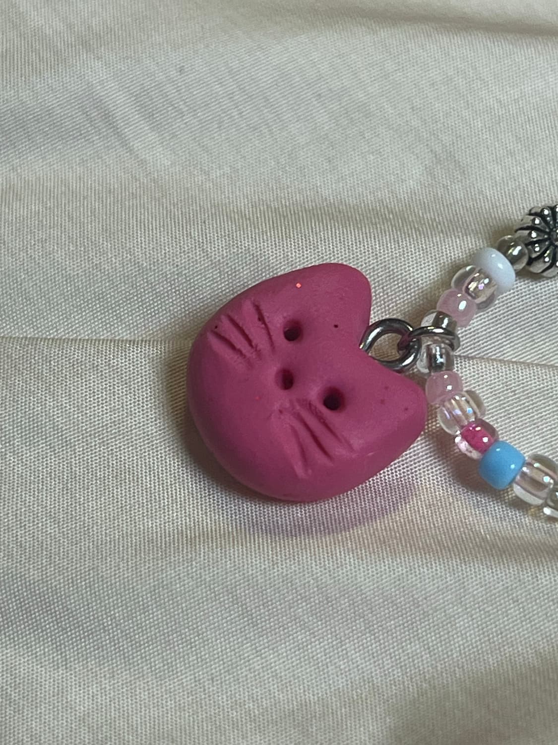 [핸드메이드] 고양이 비즈목걸이 상품이미지10