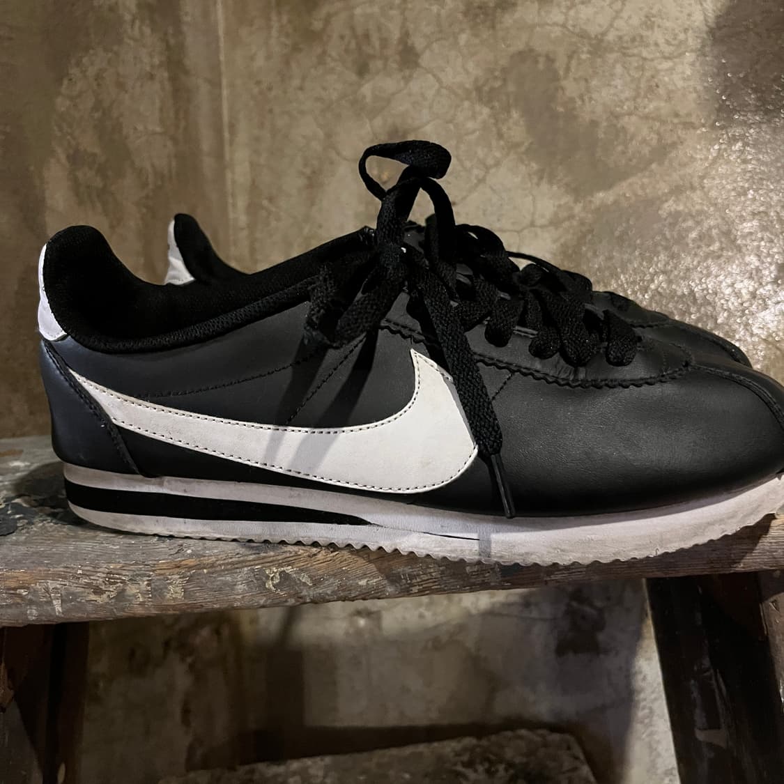 나이키 코르테즈 검흰 상품이미지5