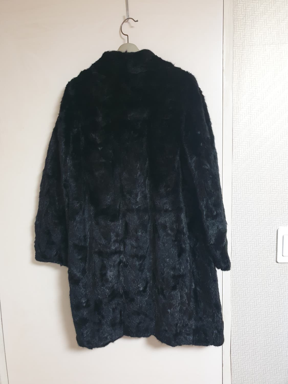 [여성] MUMUM 블랙 밍크 코트 88cm 상품이미지2