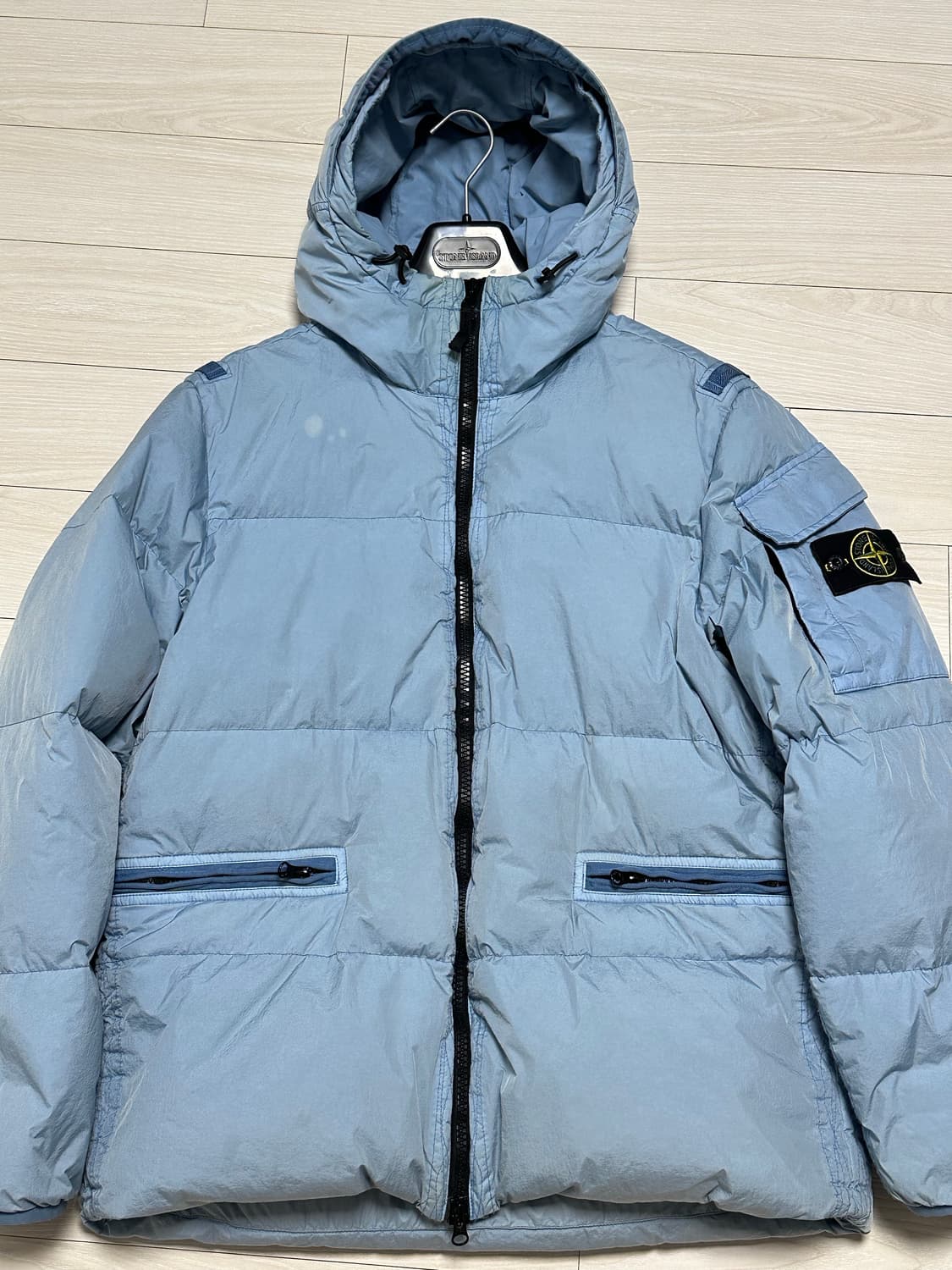 스톤아일랜드 크링클랩스 패딩 22fw L(105) 국내판 상품이미지4