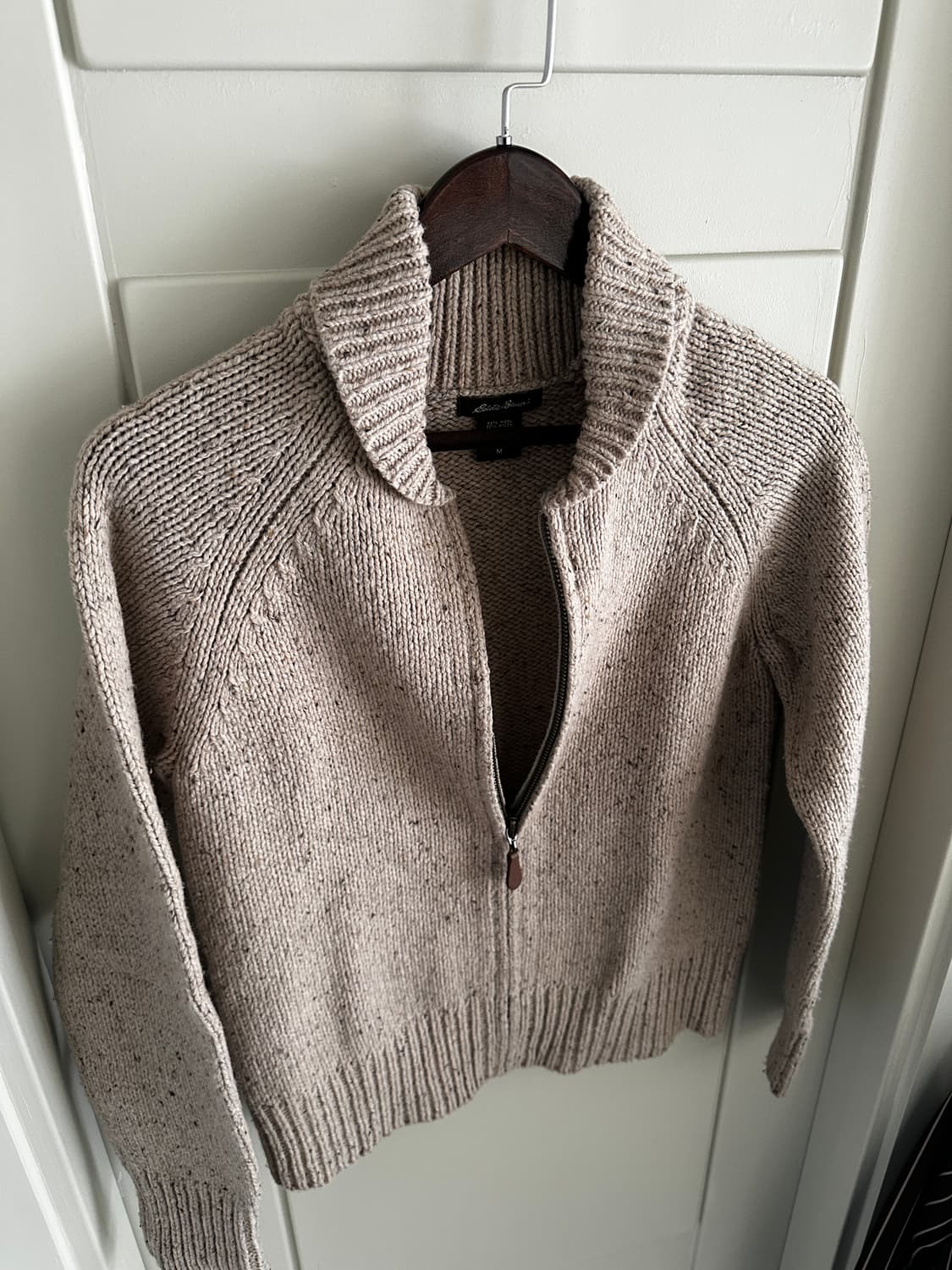 Eddie Bauer 에디바우어 울 블렌드 하프집업 니트 스웨터 상품이미지2