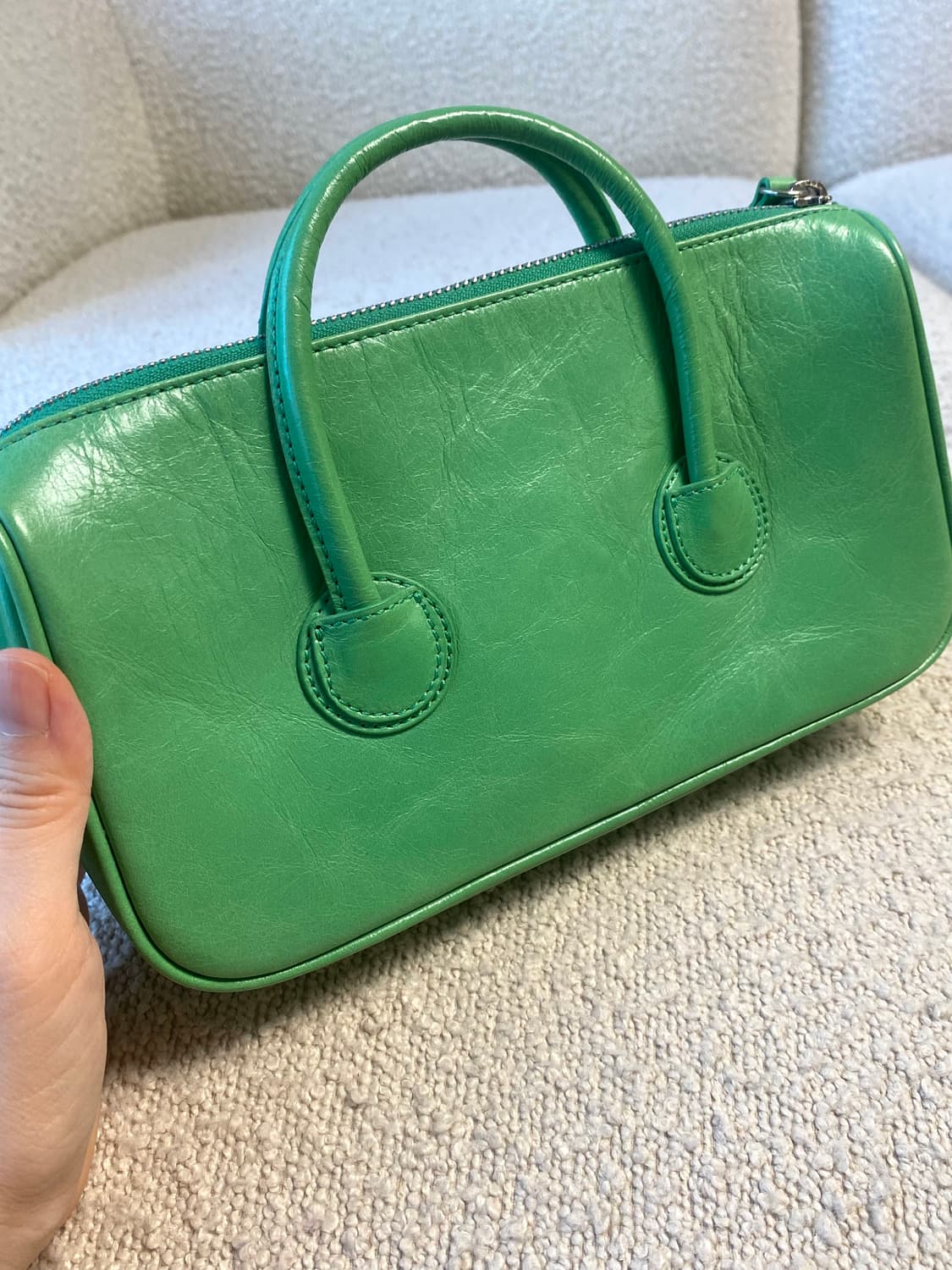 마지셔우드 지퍼백스몰 그린 상품이미지4