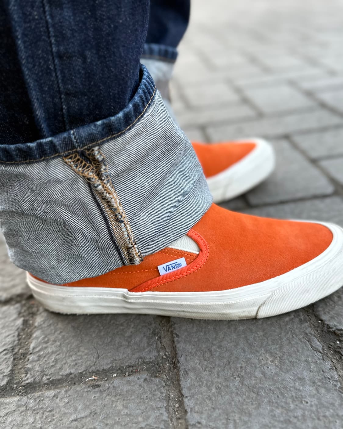 반스 볼트 OG 슬립온 59 LX 레드 오렌지 US8 상품이미지9