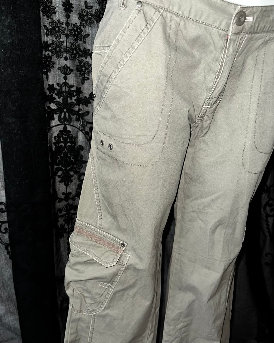 beige cargo pants 상품이미지2