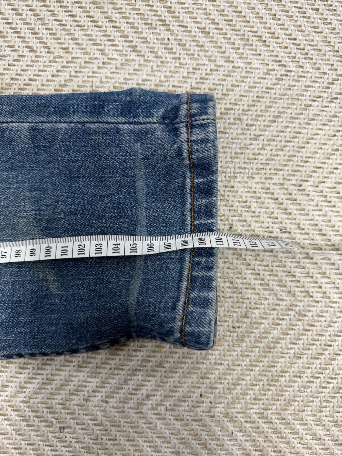 정품) A.P.C. 아페쎄 남성 뉴스탠다드 데님 워싱진 31  상품이미지8