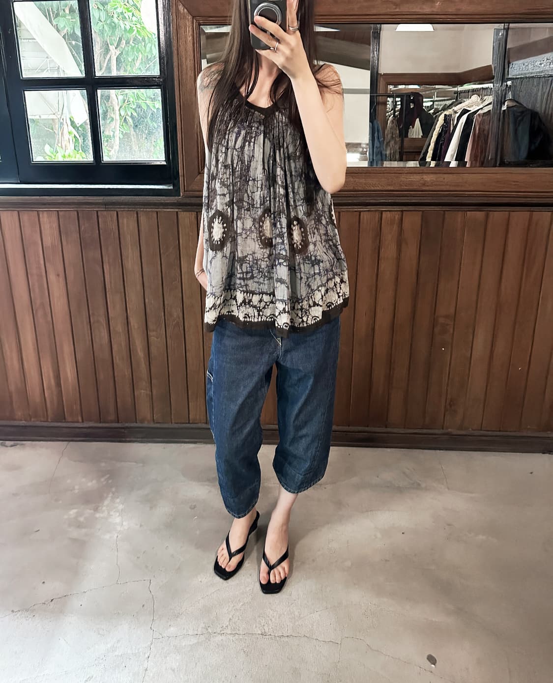 LEVI'S engineered cropped cinch back 상품이미지2