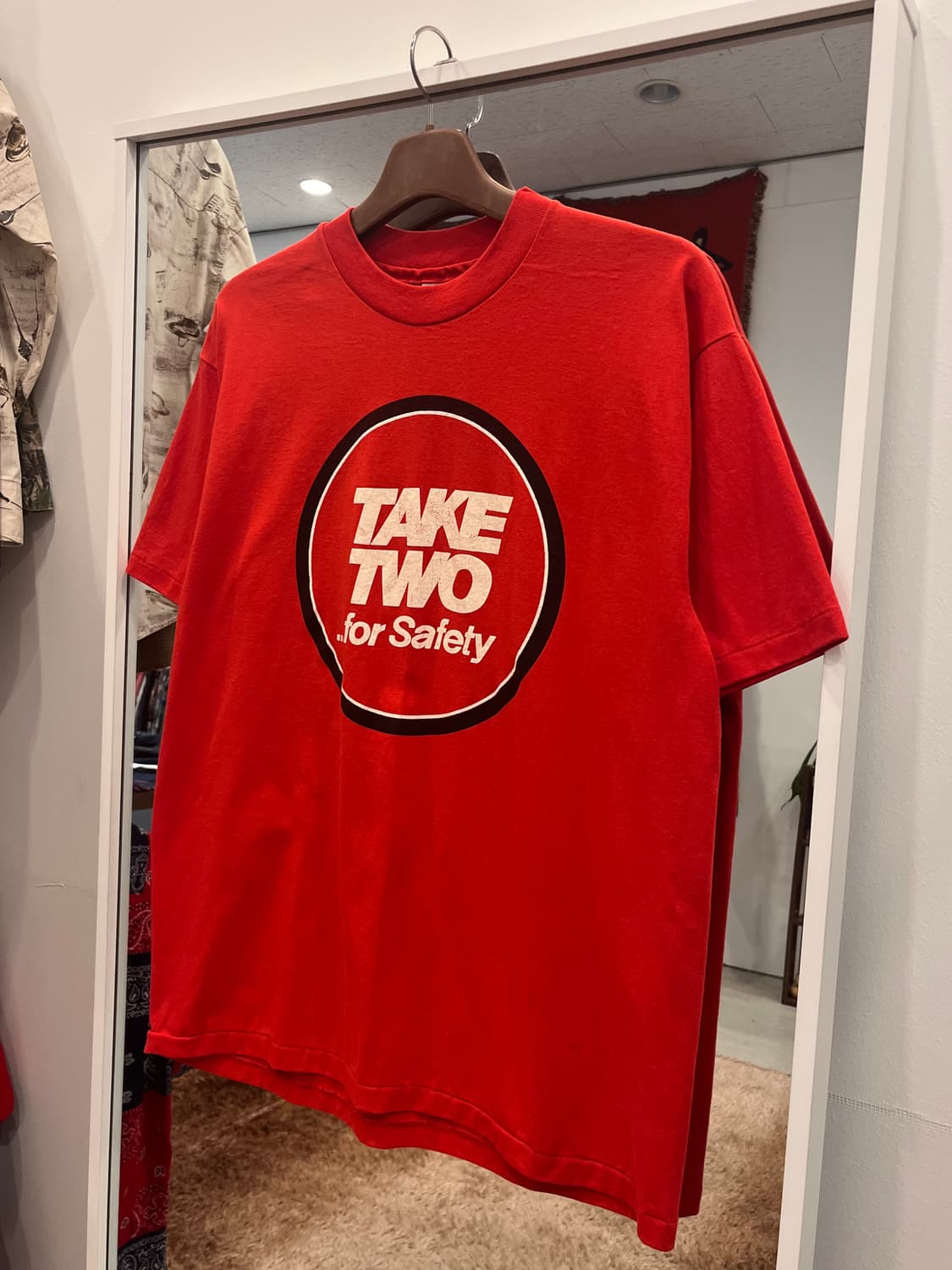 90s Hanes 헤인즈 TAKE TWO 반팔 티셔츠 (made USA) 상품이미지1