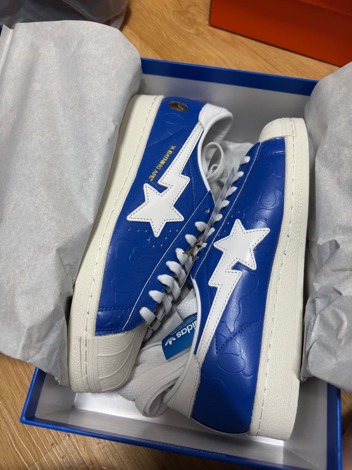 베이프 x 아디다스 슈퍼스타 270 새상품 상품이미지1