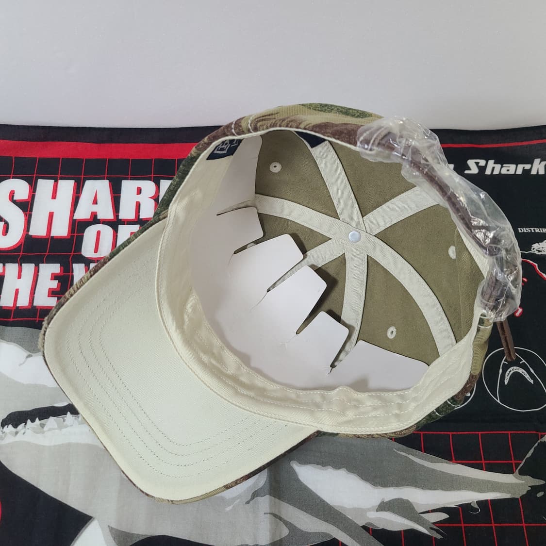 (데드스탁) 90s~00s 폴로 카모 밀리터리 가죽 빈티지 모자 캡 볼캡 상품이미지8