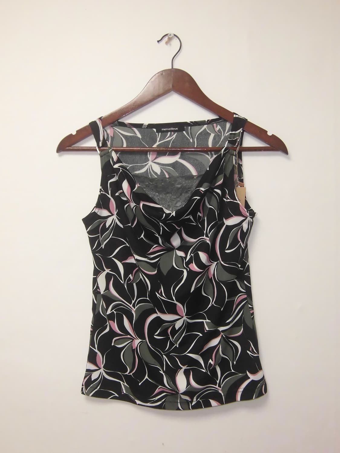 jpn vintage lace point sleeveless top 상품이미지1