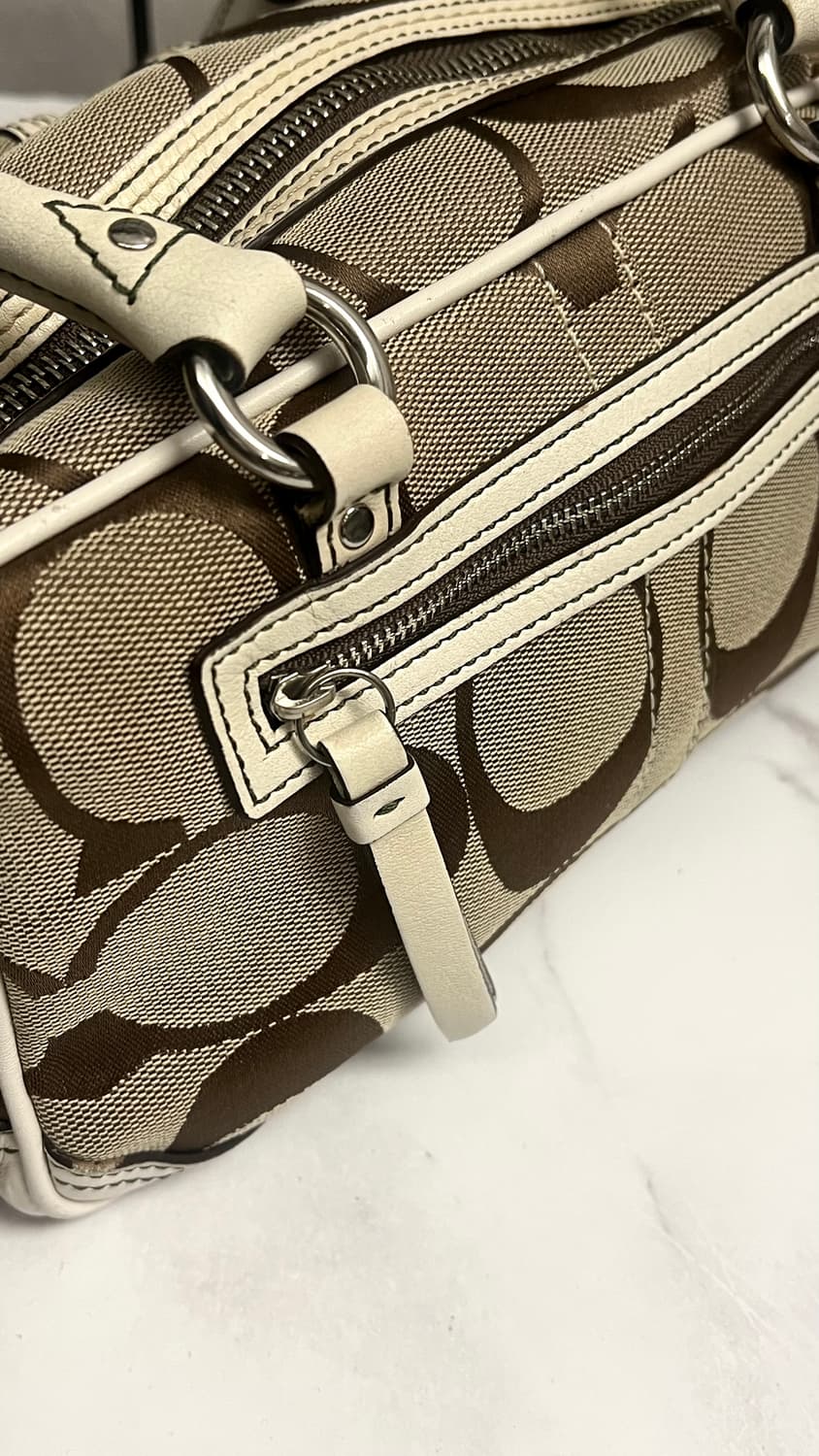 coach vintage turnlock hobo bag 코치 바게트백 상품이미지6