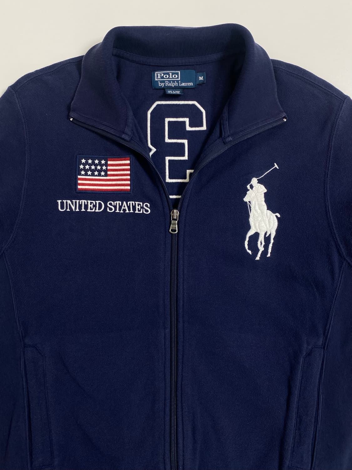 폴로 빅포니 usa 성조기 집업 상품이미지5