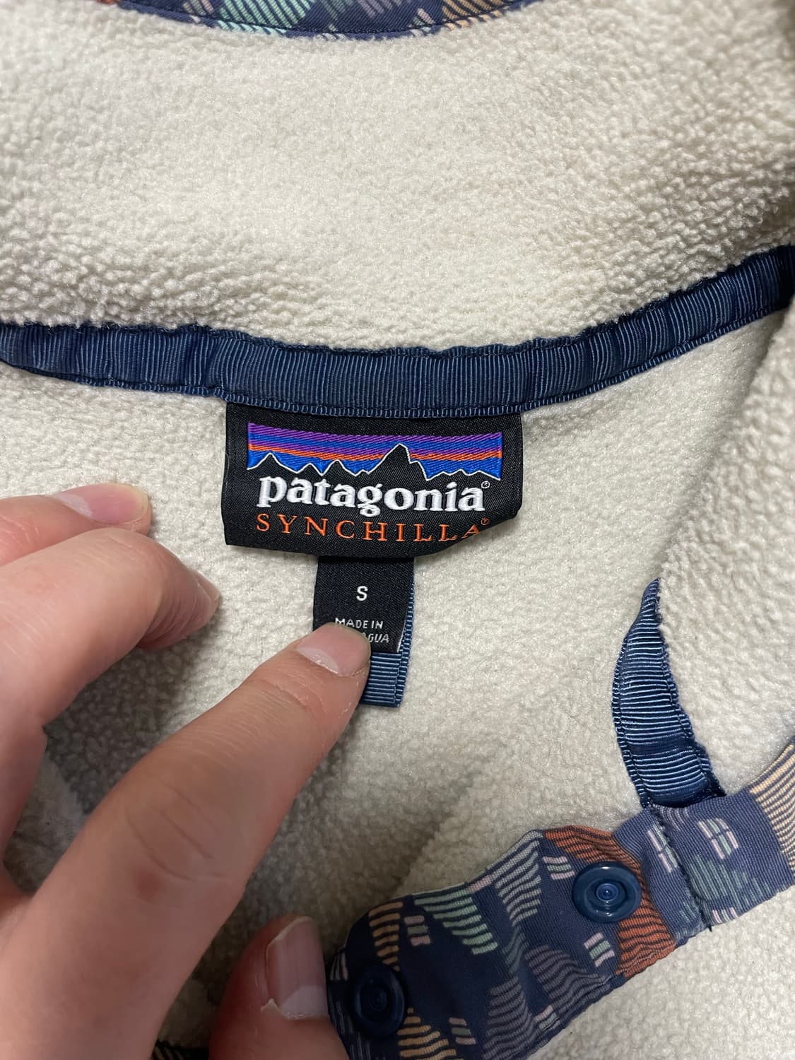 파타고니아 신칠라 우먼스 오트밀 s 상품이미지3