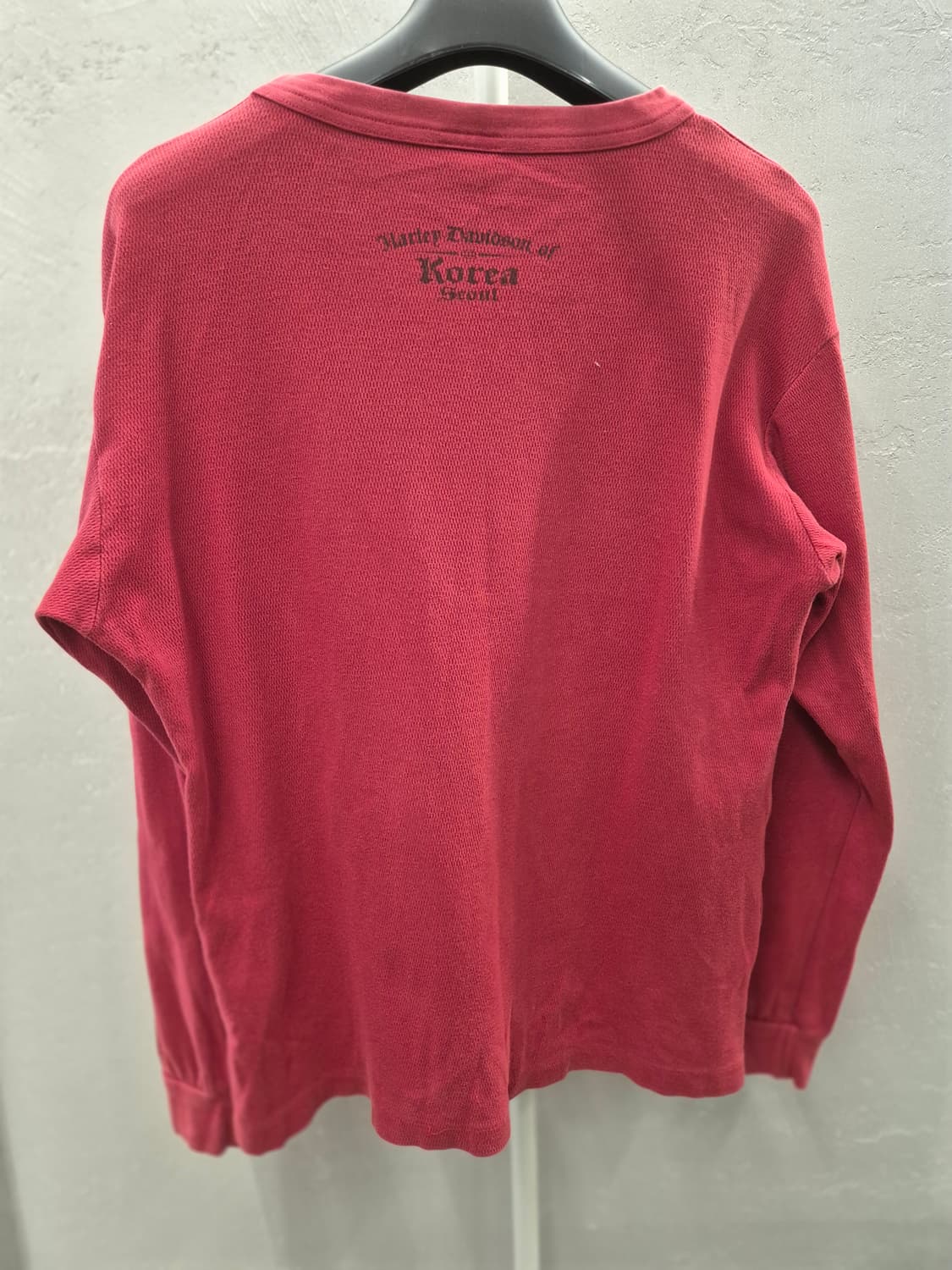 할리데이비슨 프레럭스 긴팔 티셔츠 레드 상품이미지3