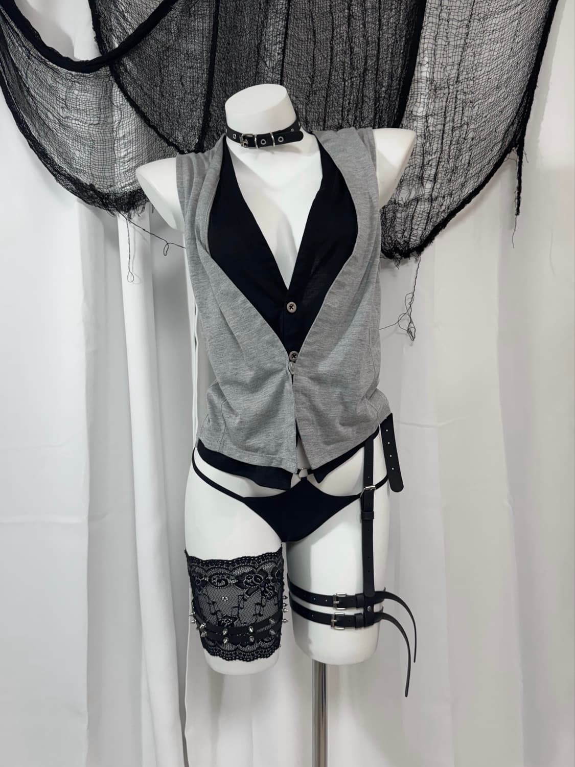 gray vest  상품이미지1