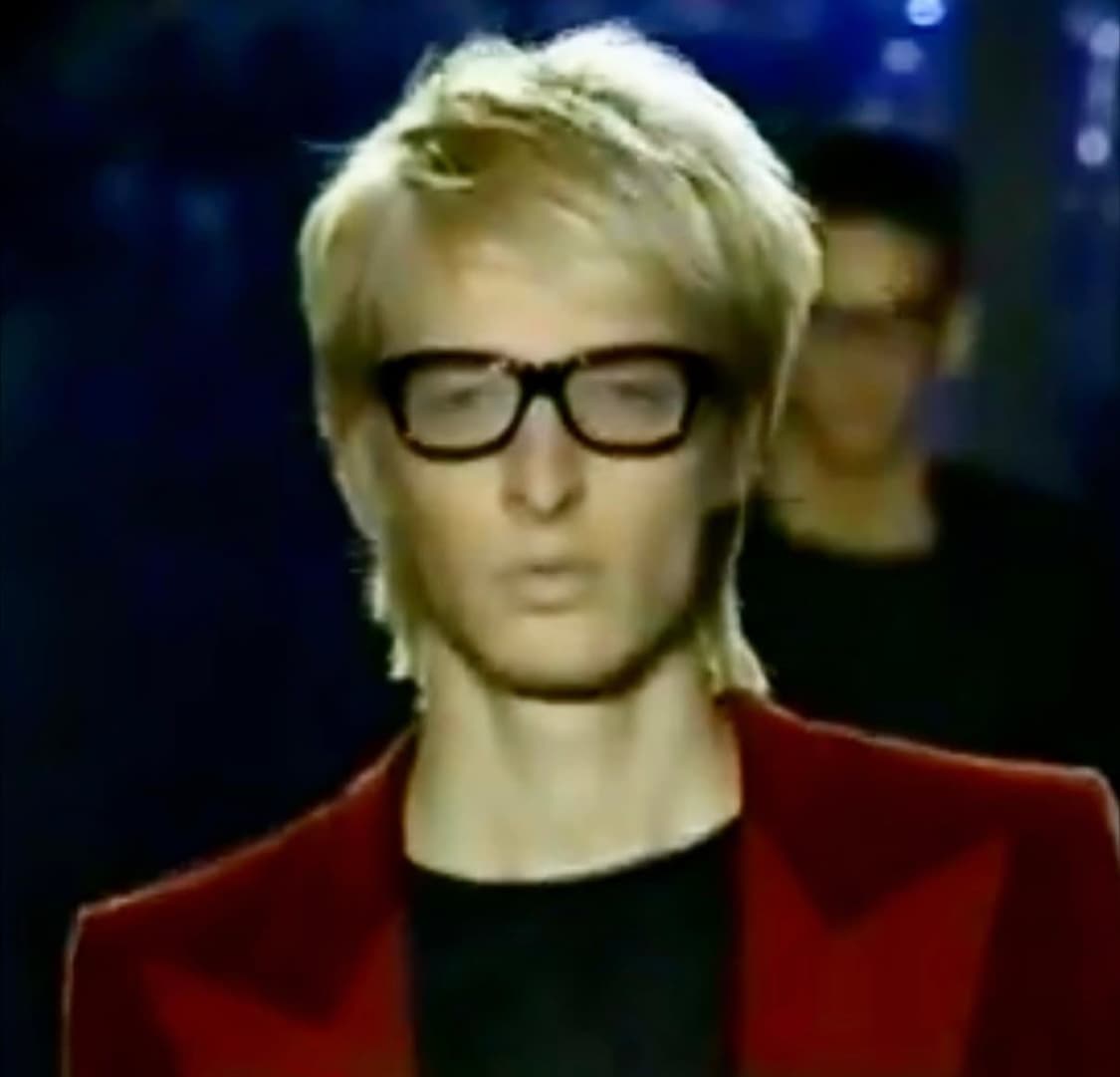 생 로랑 리브 고슈 by 톰 포드 - 2001 아이코닉 스모킹 자켓 상품이미지9