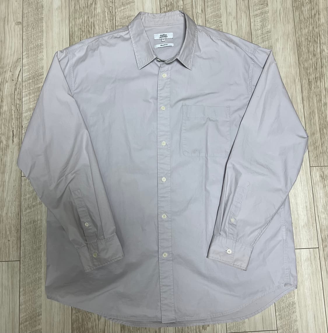 무탠다드 바이올렛 셔츠 XL 상품이미지1