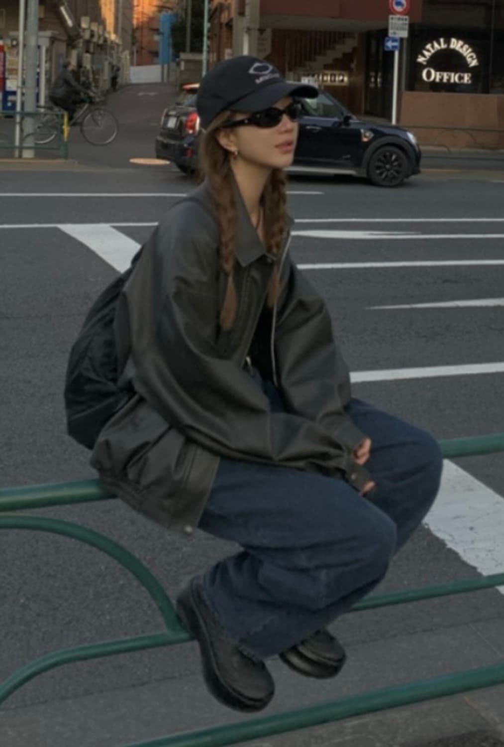 [OLSSEN] 올슨 자체제작 레더자켓(블랙) 상품이미지2