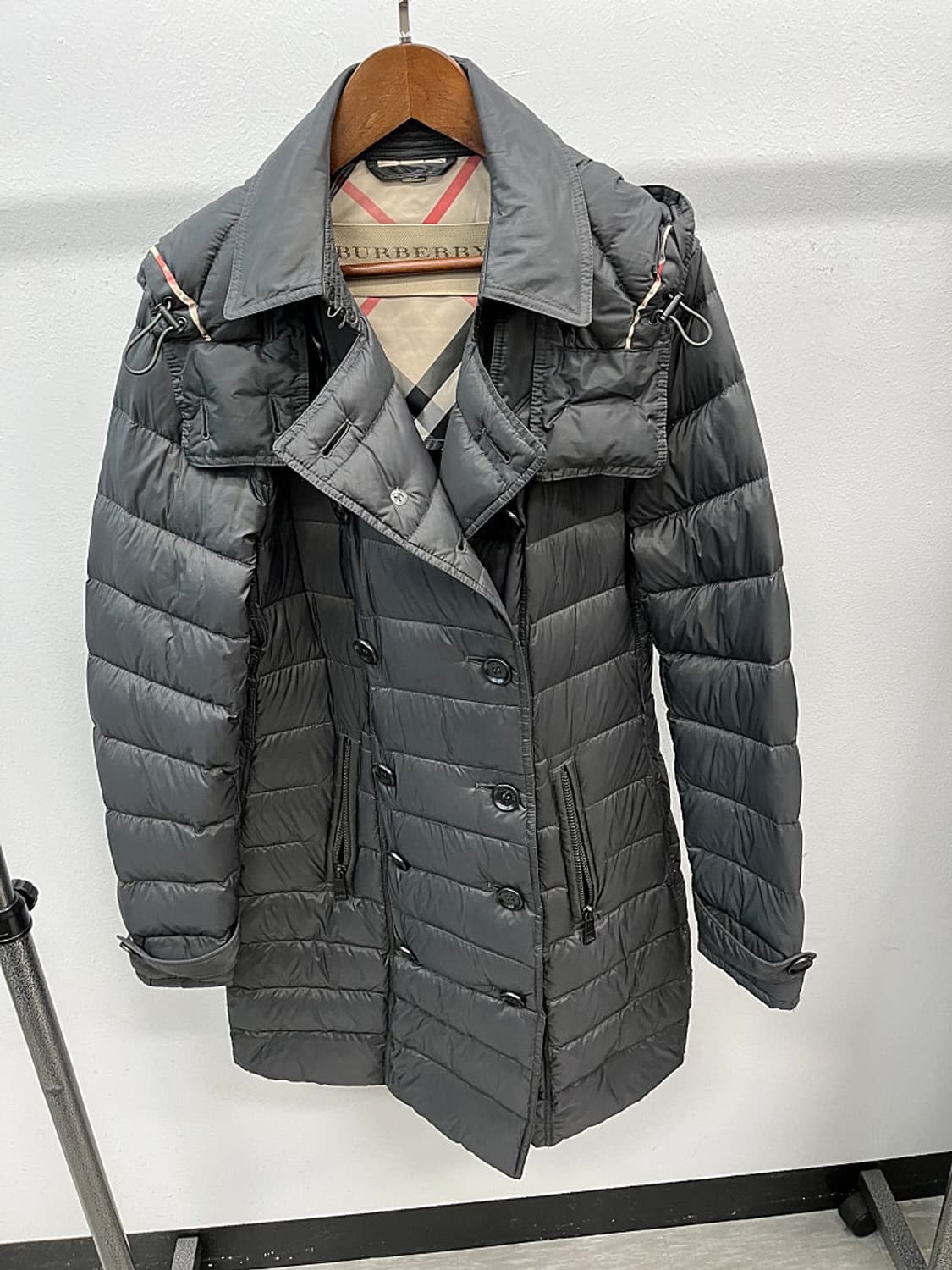 여) 버버리 경량 패딩코트  상품이미지3