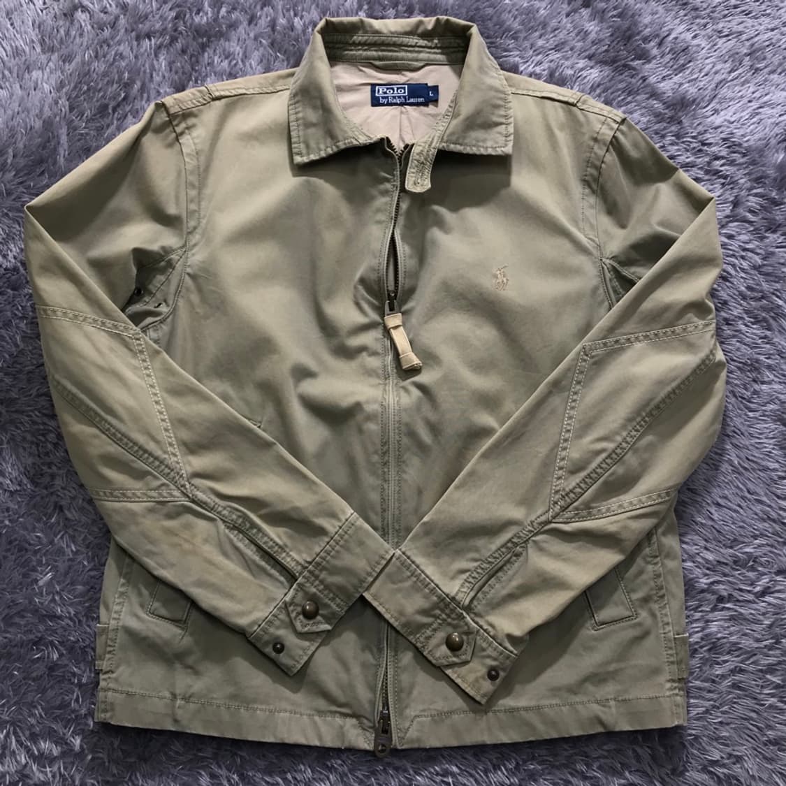[[L] 폴로(POLO)랄프로렌 해링턴 투웨이 자켓#170 상품이미지3