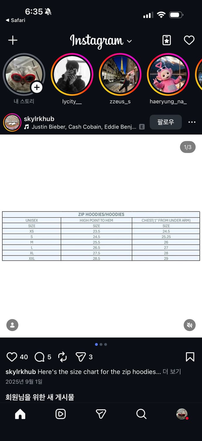 skylrk 후드 집업 블루 xxl 상품이미지6