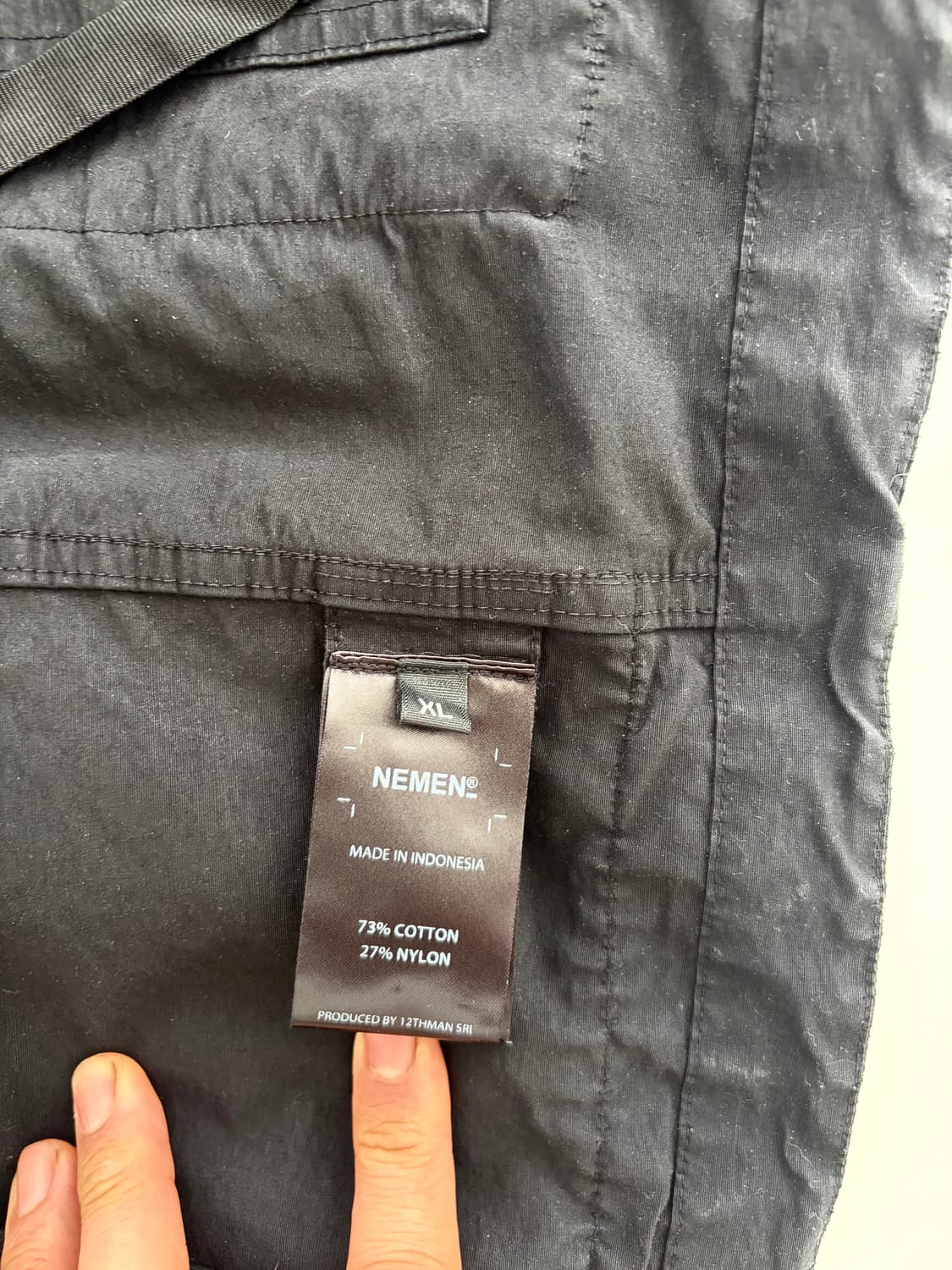 네멘 블랙 야상 / xl 상품이미지5