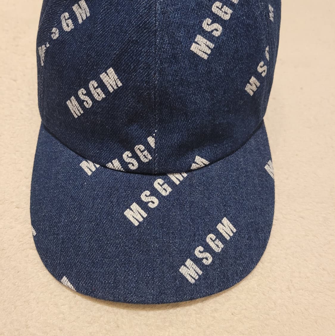 MSGM 데님 로고 볼캡 F 상품이미지2