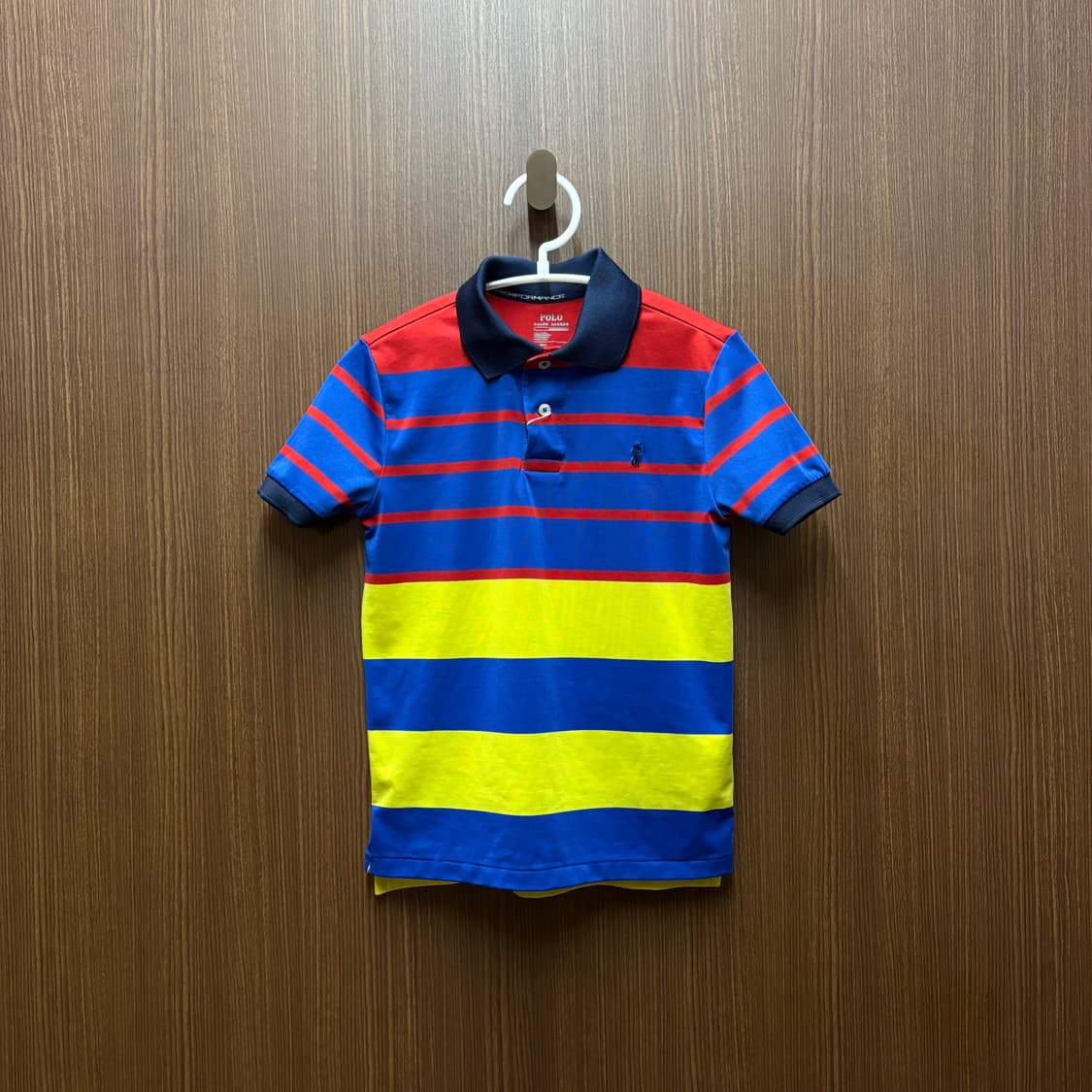 랄프로렌 폴로 기능성 반팔 카라티셔츠 130 상품이미지1
